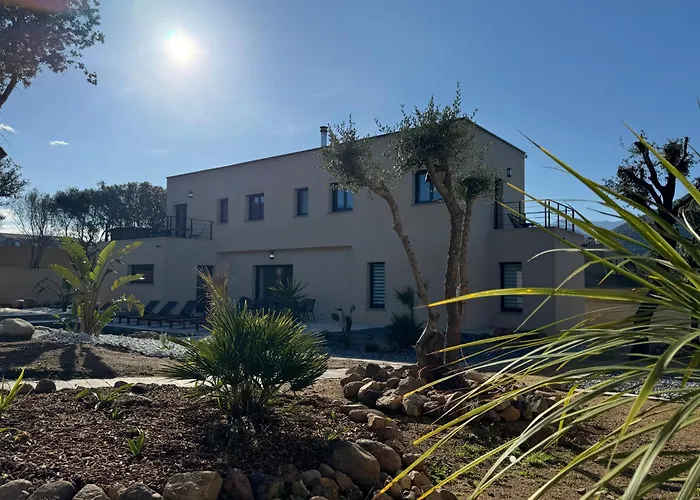Villa De Standing Avec Piscine Et Jacuzzi Belgodère